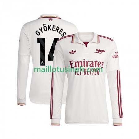 Maillot de Foot Arsenal Viktor Gyokeres 14 Troisième 2025-26 Manches Longues Maillot de Foot Arsenal Viktor Gyokeres 14 Troisième 2025-26 Manches Longues